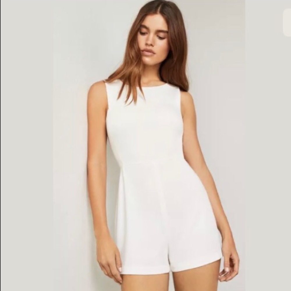 BCBG Maxazria Helena Sleeveless Romper